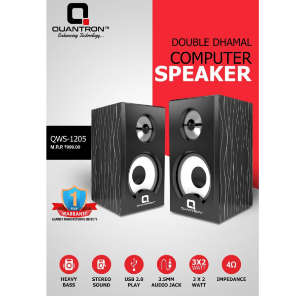 Quantron desktop speaker